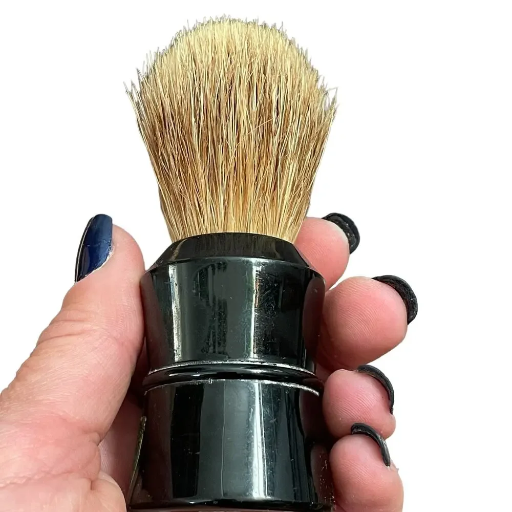 Vintage Shaving Brush Kent Badger & Bristles England Antique? GB Rounded READ